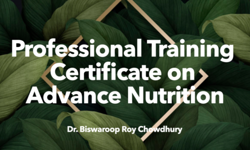 Professional Training Certificate on Advance Nutrition